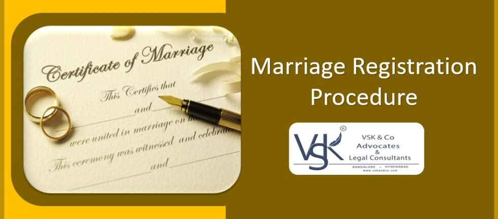 Marriage registration procedure