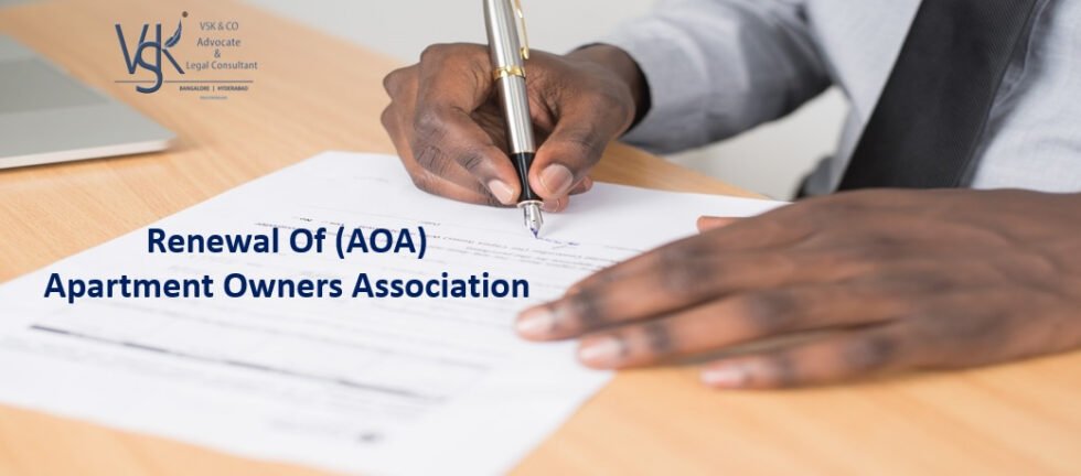 Renewal of Apartment owners association